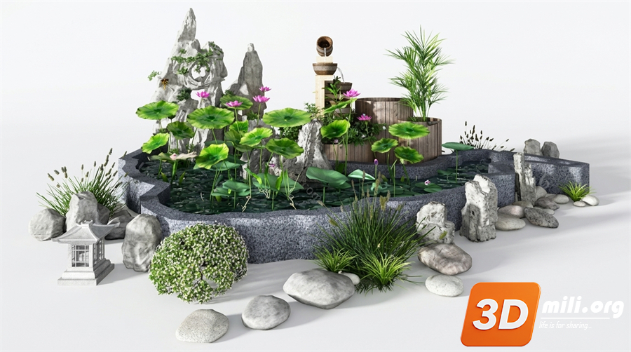 Rockery Skp Files